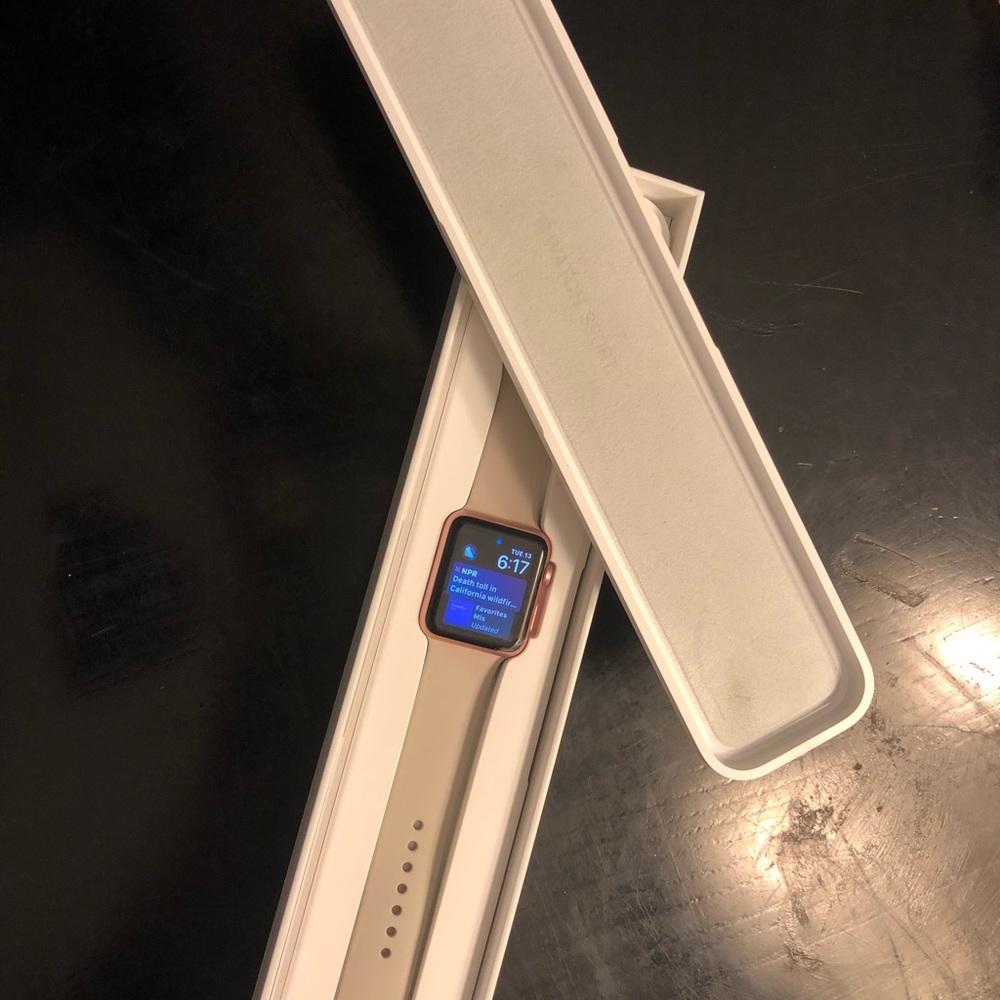 Apple Watch Sport Rose Gold 42mm series1